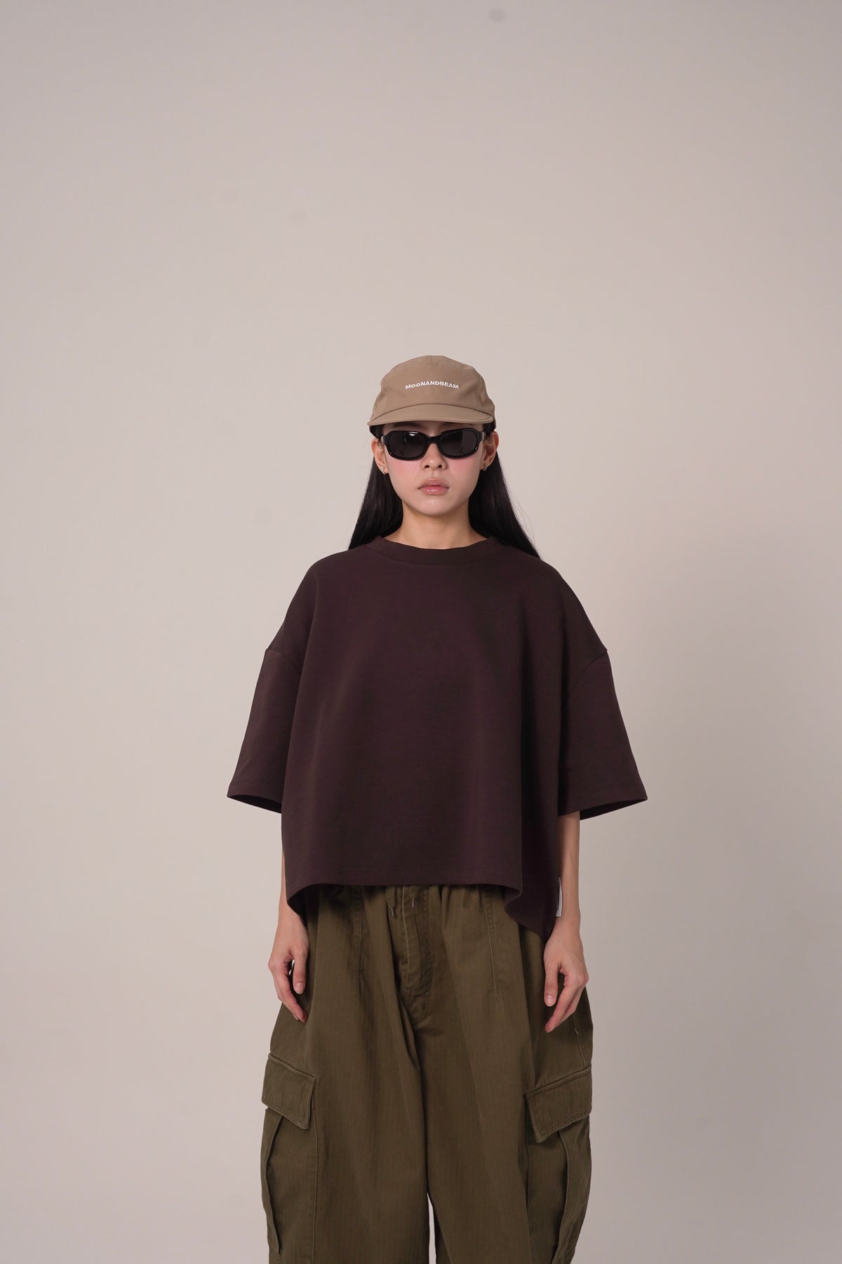 MAHOGANY CROP TEE