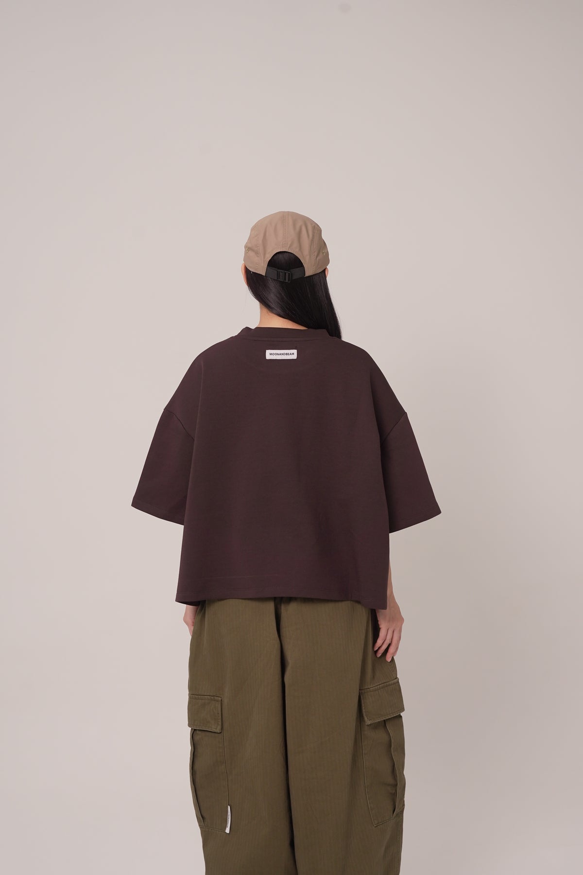 MAHOGANY CROP TEE