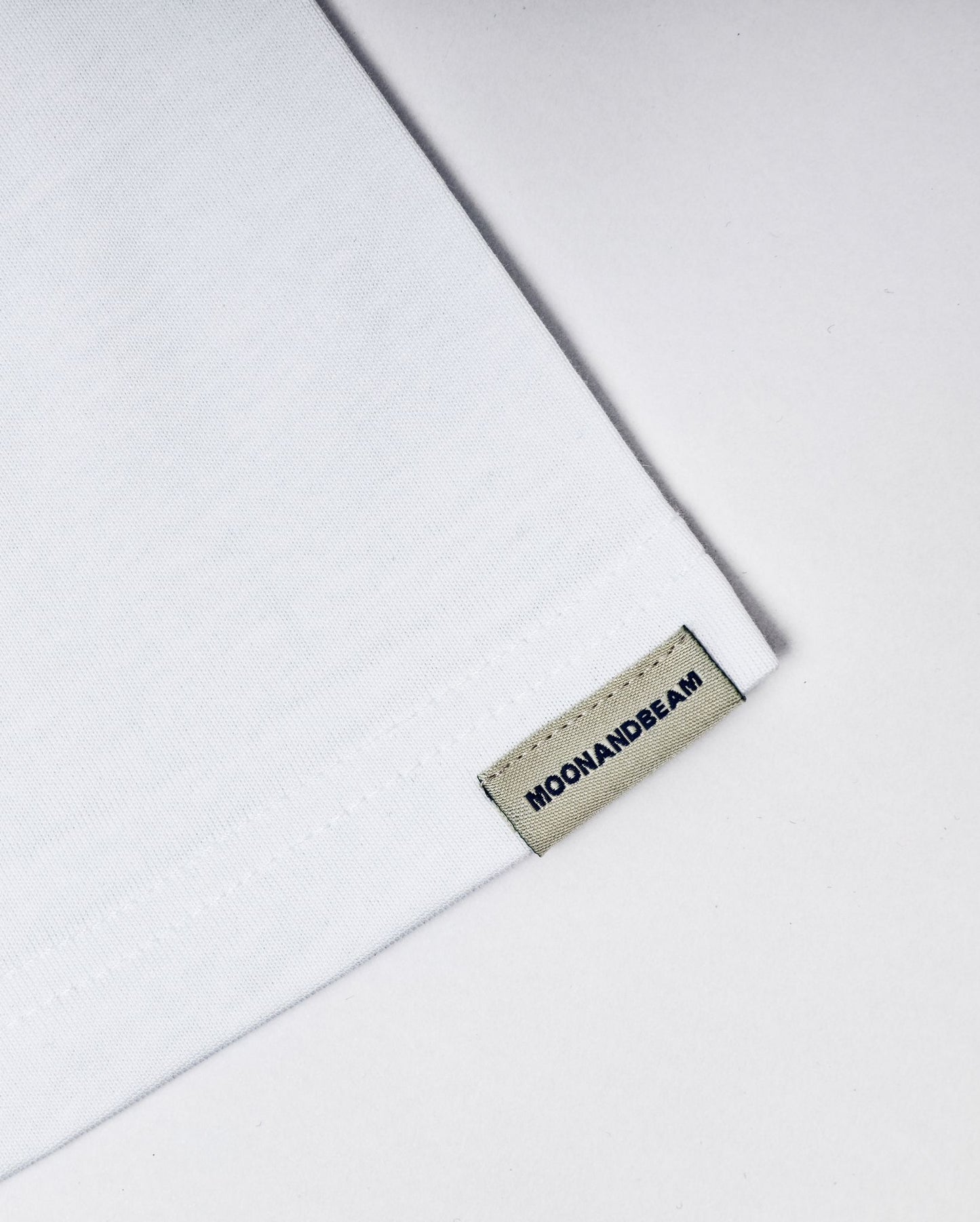 MOONANDBEAM LOGO TEE (WHITE)