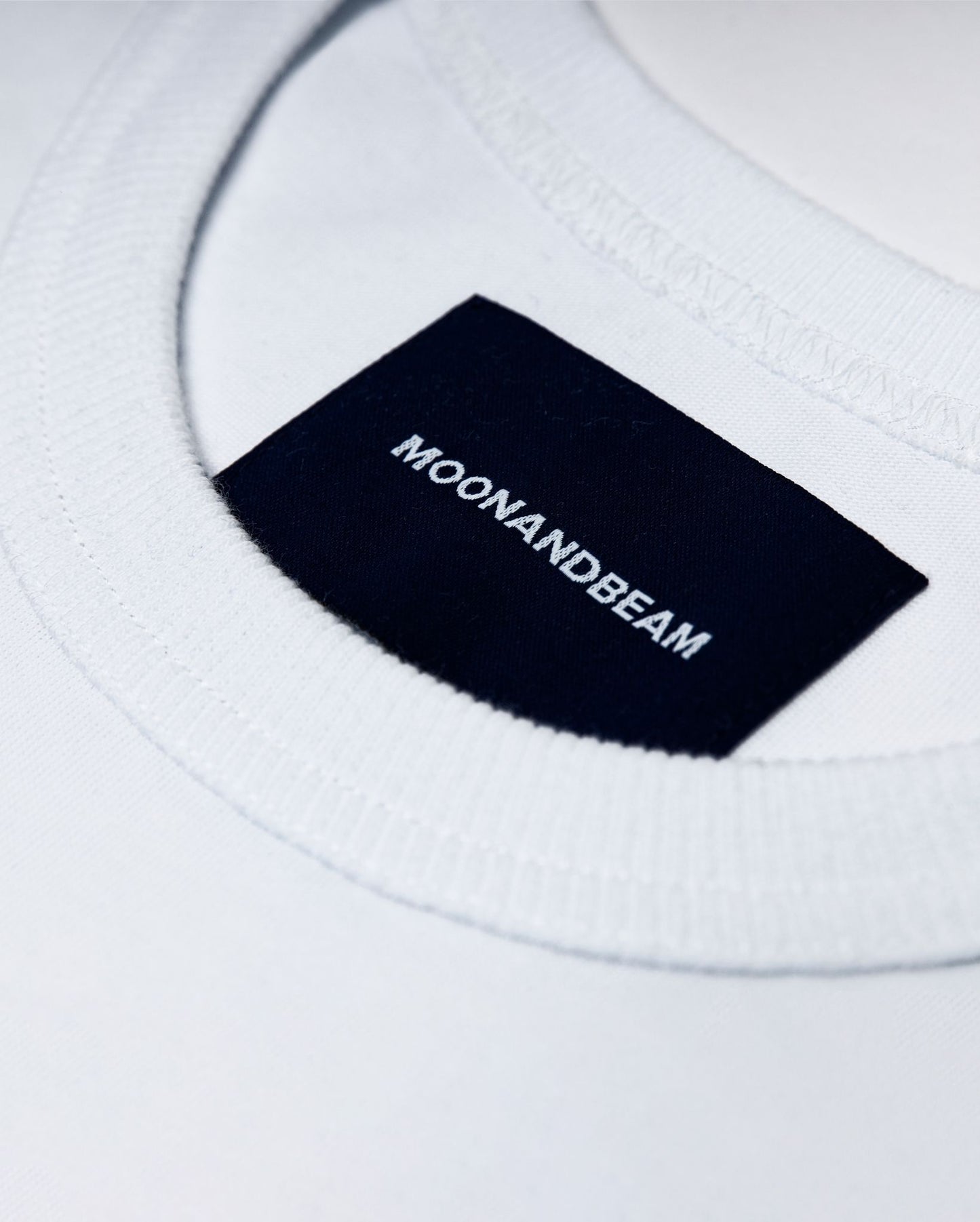 MOONANDBEAM LOGO TEE (WHITE)