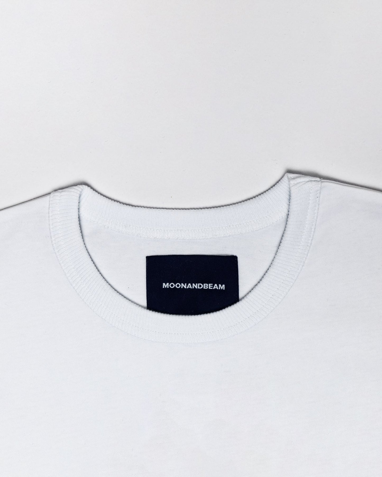 MOONANDBEAM LOGO TEE (WHITE)