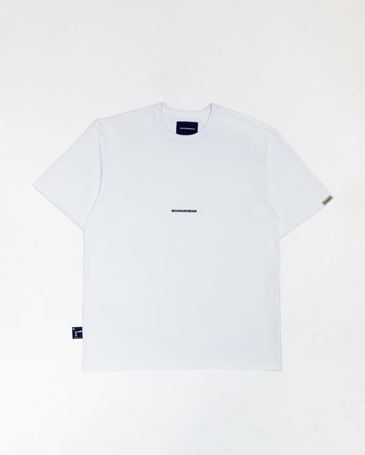 MOONANDBEAM LOGO TEE (WHITE)