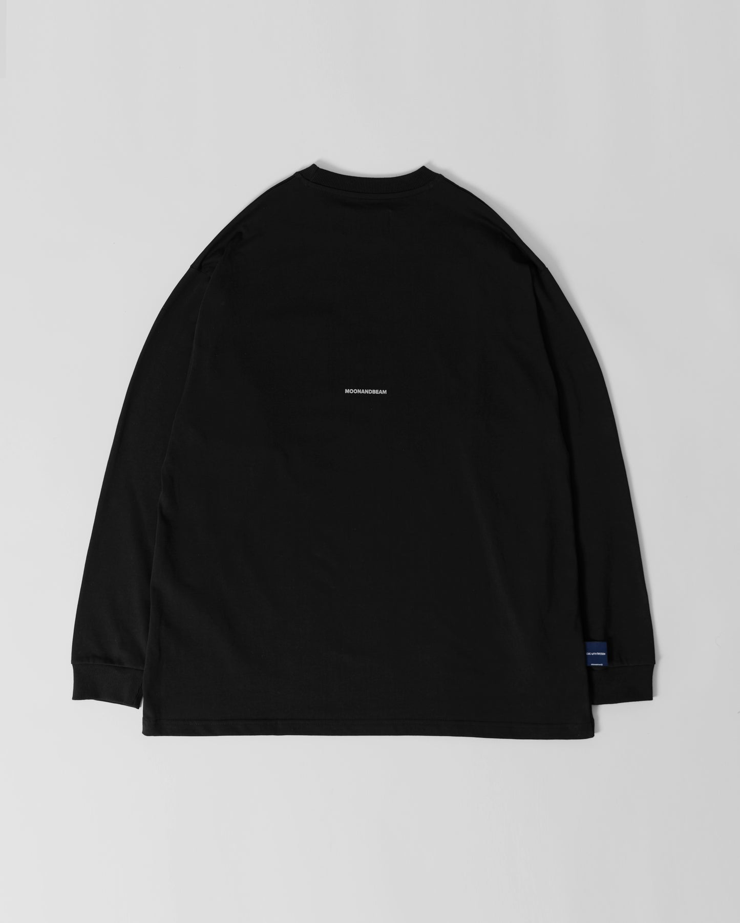 LWP EMBROIDERY POCKET L/S TEE (BLACK)