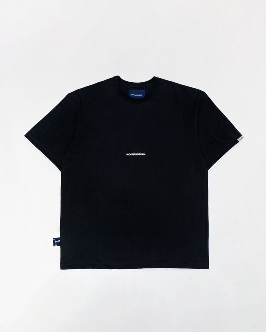 MOONANDBEAM LOGO TEE (BLACK)